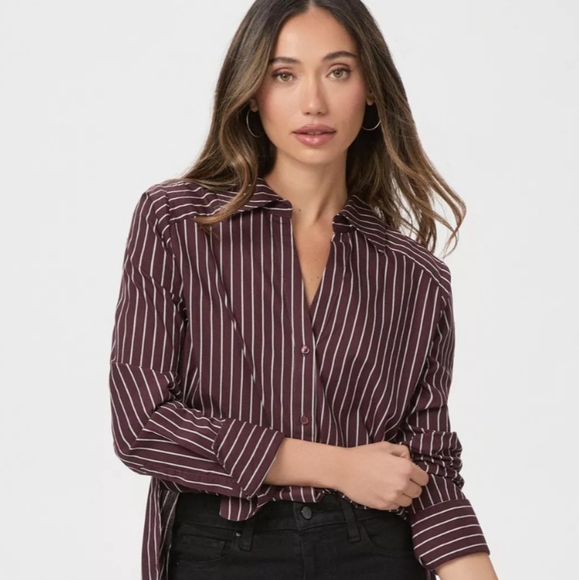 Paige Davlyn Button Down Shirt - Sz Med - Picture 1 of 8